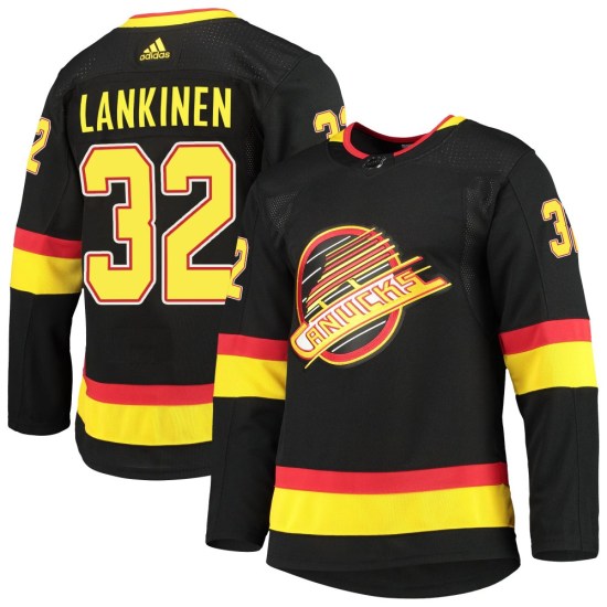 Adidas Kevin Lankinen Vancouver Canucks Authentic Alternate Primegreen Pro Jersey - Black