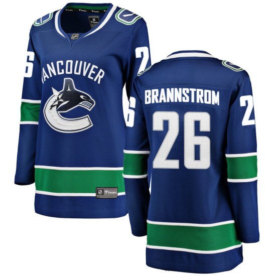 Fanatics Branded Erik Brannstrom Vancouver Canucks Women's Breakaway Home Jersey - Blue