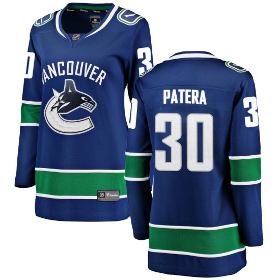 Fanatics Branded Jiri Patera Vancouver Canucks Women's Breakaway Home Jersey - Blue