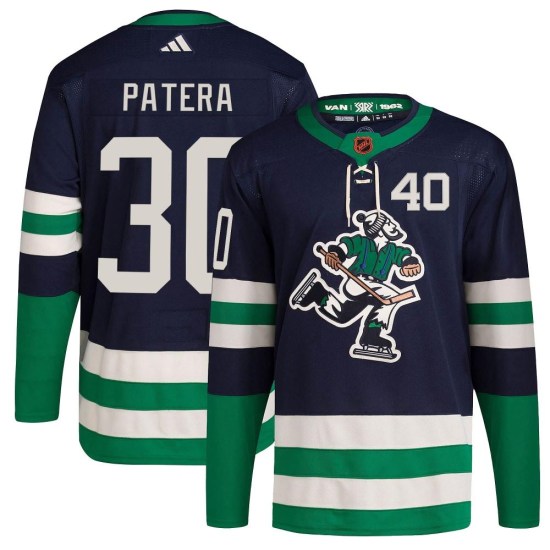 Adidas Jiri Patera Vancouver Canucks Youth Authentic Reverse Retro 2.0 Jersey - Navy