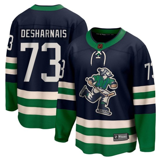 Fanatics Branded Vincent Desharnais Vancouver Canucks Breakaway Special Edition 2.0 Jersey - Navy