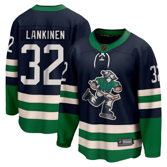 Fanatics Branded Kevin Lankinen Vancouver Canucks Breakaway Special Edition 2.0 Jersey - Navy