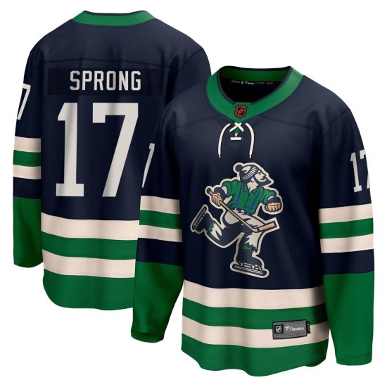 Fanatics Branded Daniel Sprong Vancouver Canucks Breakaway Special Edition 2.0 Jersey - Navy