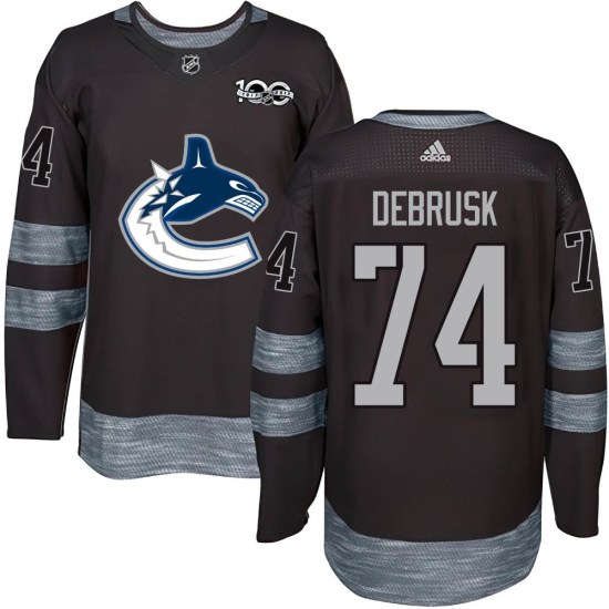 Jake DeBrusk Vancouver Canucks Youth Authentic 1917-2017 100th Anniversary Jersey - Black