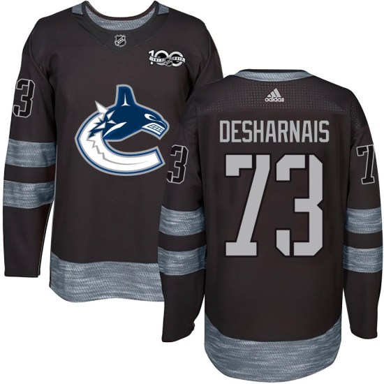 Vincent Desharnais Vancouver Canucks Youth Authentic 1917-2017 100th Anniversary Jersey - Black