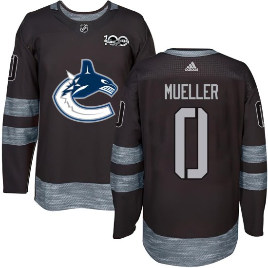 Ty Mueller Vancouver Canucks Youth Authentic 1917-2017 100th Anniversary Jersey - Black