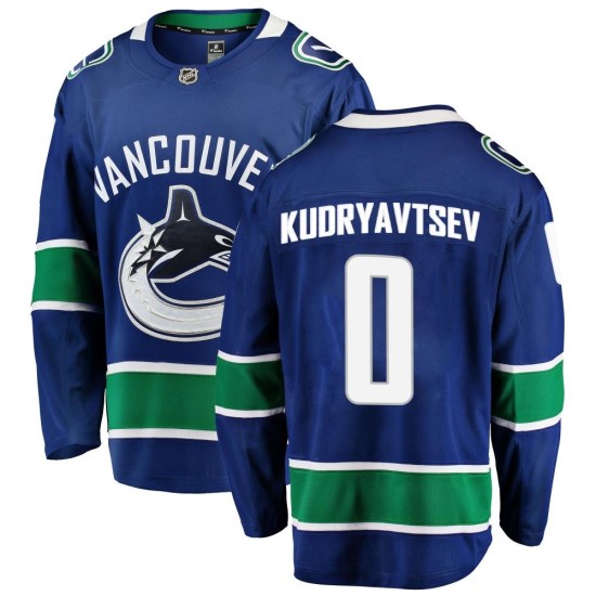 Fanatics Branded Kirill Kudryavtsev Vancouver Canucks Breakaway Home Jersey - Blue