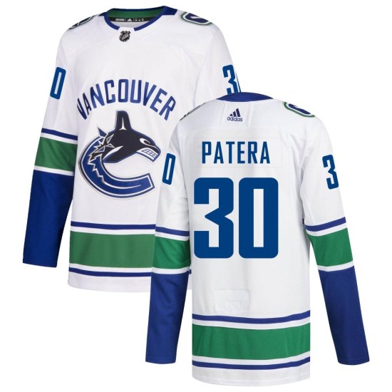 Adidas Jiri Patera Vancouver Canucks Authentic Away Jersey - White