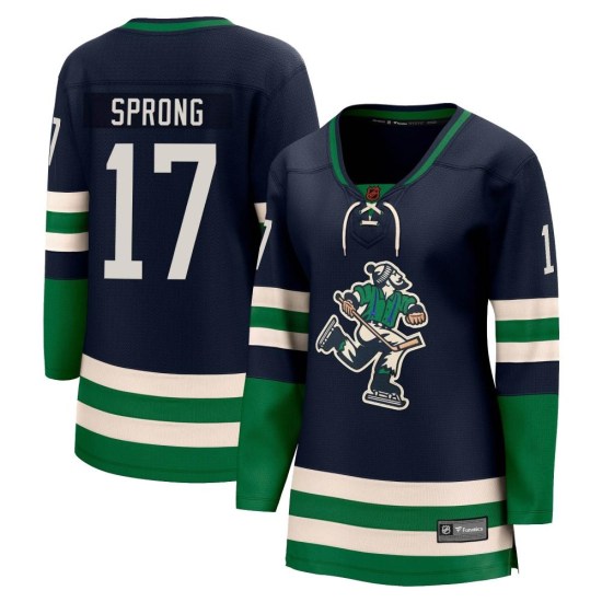 Fanatics Branded Daniel Sprong Vancouver Canucks Women's Breakaway Special Edition 2.0 Jersey - Navy